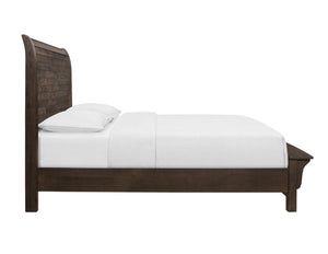 English Elm Wallace & Bay - Brown Queen Sleigh Bed – Rustic Charm Meets Modern Durability For Effortless Bedroom Elegance! B2709S00010-GIGA