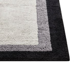 Madison Park Amherst Transitional Cotton Tufted Bath Rug MP72-1559 Black