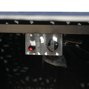 English Elm Cast Aluminum 44" Square Fire Table Antique Bronze w/ Fire Glass, Cover, Durable Rust-Free Elegance B010P322785