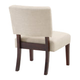 OSP Home Furnishings Jasmine Accent Chair Cream