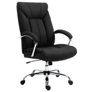 English Elm Vinsetto High Back Office Chair With Lumbar Support, Adjustable Height, & Modern Style For Comfort W2225P217518-GIGA