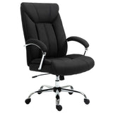 English Elm Vinsetto High Back Home Office Chair, Computer Desk Chair With Lumbar Back Support and Adjustable Height, Black