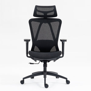 English Elm High Back Breathable Mesh Office Chair with Reclining Support and 3d Adjustable Arms W3326P330176
