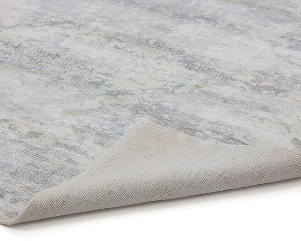 Sunpan Marrakech Hand-Loomed Rug – Elegant Grey Abstract Design by Skilled Artisans for Chic Spaces 9' X 12'