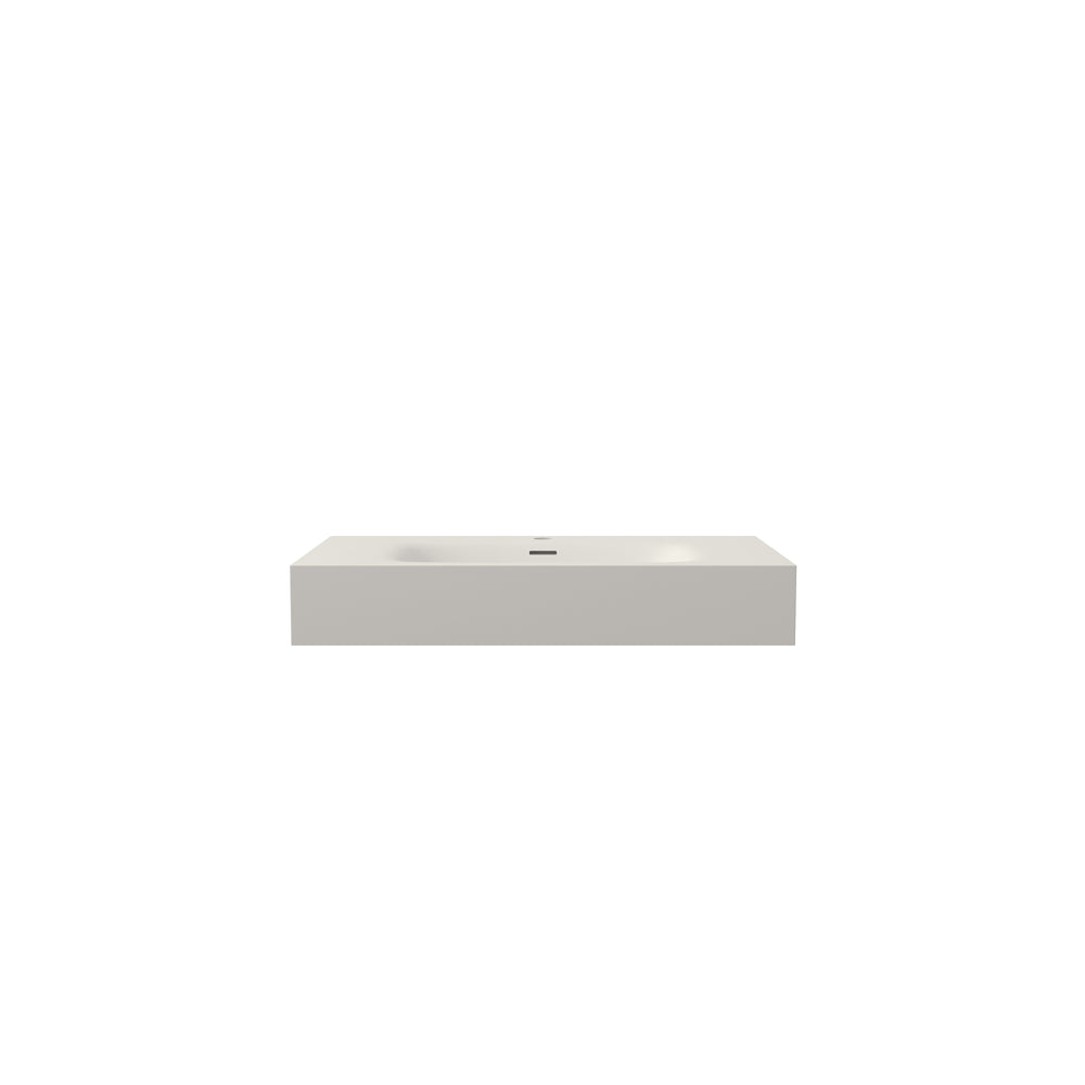 English Elm Stone Resin Seamless Vanity Basin Sculptural Sink for Modern Spa Bathrooms T3785P355776