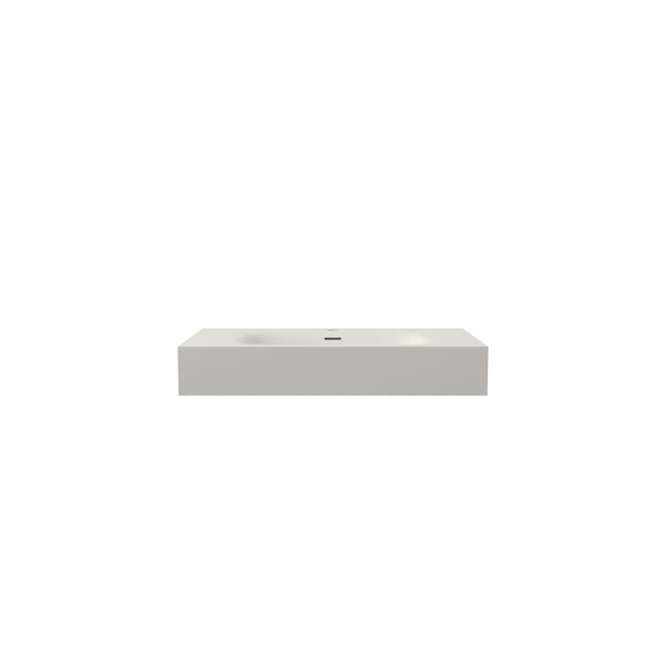 English Elm Stone Resin Seamless Vanity Basin Sculptural Sink for Modern Spa Bathrooms T3785P355776