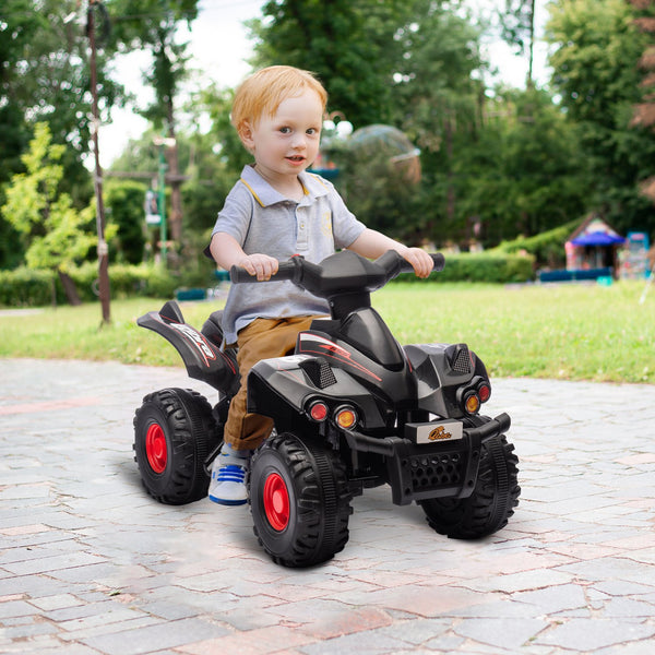 English Elm Qaba 6v Battery Powered Kids Atv Ride on Four Wheeler with Music Ages 2 to 6 W2225P249802