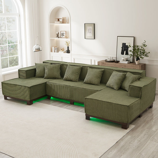 English Elm Swivel Barrel Accent Chair Chenille Tufted Round Club Seat for Living Room Lounge Green N719S002220F