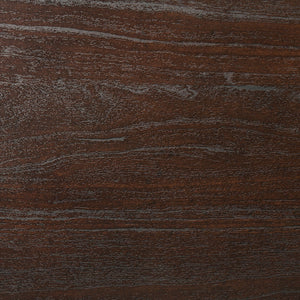 English Elm Ridgeview Dark Cocoa King Storage Panel Bed with Built-In Drawers, Slatted Ventilation & Modern Grain Finish B062S00689