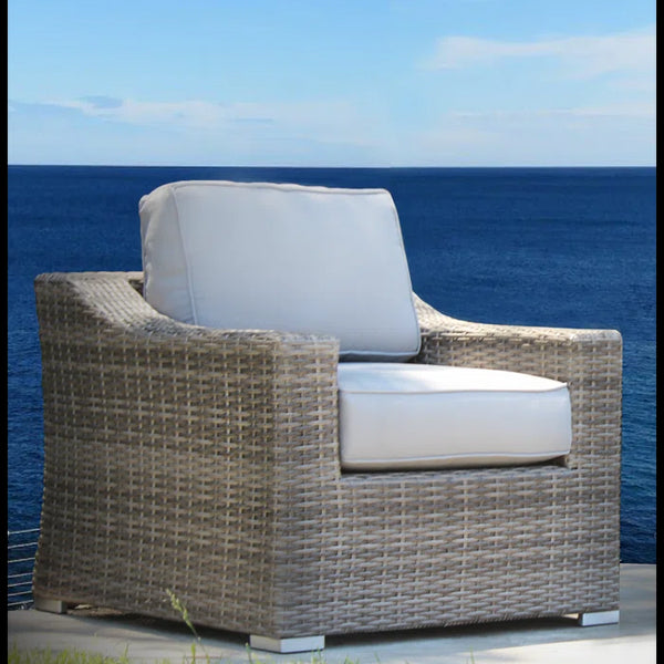 English Elm Fully Assembled 10-Piece Outdoor Wicker Seating Group For 7 - Comfortable, Stylish & Modular Design B120S00121