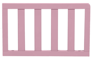 English Elm Barnside Toddler Bed Guard Rail Low Profile Safety Crib Conversion Chestnut Finish Pink B022P204824