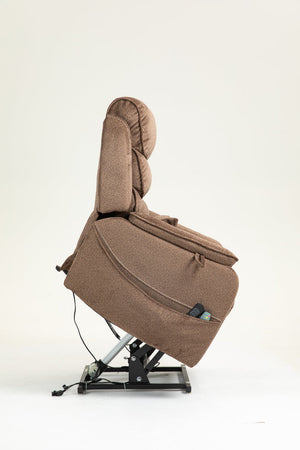 English Elm Lounge Electric Lift Chair With Full Recline, Massage, Heating & Storage For Ultimate Comfort W547S00057