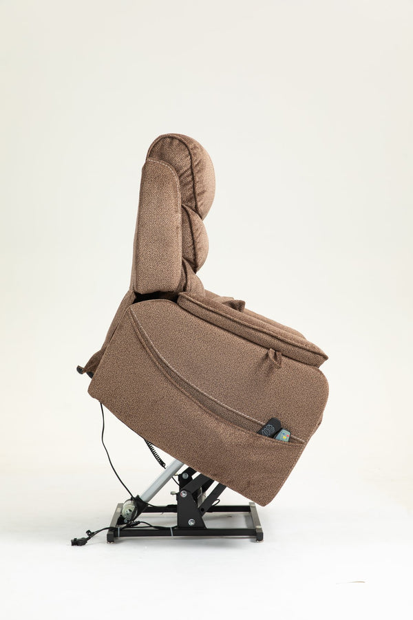 English Elm Lounge Electric Lift Chair With Full Recline, Massage, Heating & Storage For Ultimate Comfort W547S00057