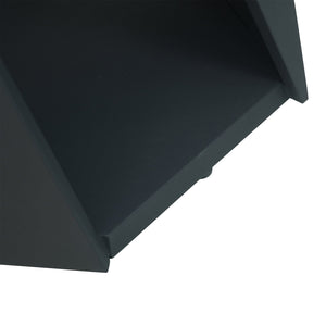 English Elm 53" Round Marble Dining Table With Iron Base, Seats 6 With Lazy Susan, Elegant White Finish W1535S00399