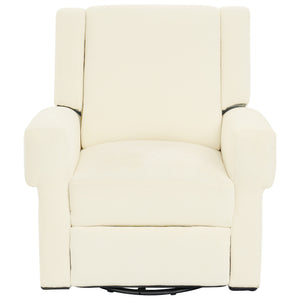 English Elm Manual Swivel Rocker Recliner Chair Plush Chenille Upholstery Nursery Living Room N763P363524K