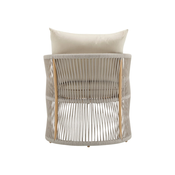 English Elm Christopher Knight Home® - [Set Of 2] Modern Beige Curved Aluminum Lounge Chairs With Plush Cushions For Outdoor Comfort N767P237033B_2