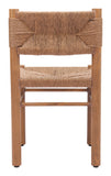 Iska Dining Chair - Set of 2 Natural 704050 Zuo Modern