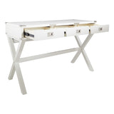 OSP Home Furnishings Wellington 46" Desk with Power White