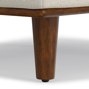 English Elm Morrison Large Rectangular Ottoman - Eco-Friendly, Stylish Centerpiece For Modern Living Rooms & Comfort B136P364271