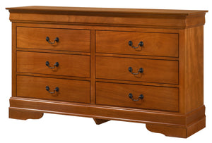 English Elm Louisphillipe G02160-D Oak Dresser - Timeless Elegance With Durable Design & Spacious Storage Solutions B078107850