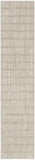 Nourison Cozy Modern CMD03 Machine Made Power-loomed Borderless Design Indoor Only Scandinavian Modern Rug Grey Ivory, Grey Ivory 100% Polyester 99446993755