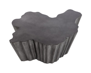 Sunpan Lynx Coffee Table - Bold Organic Design with Unique Shape, Perfect for Modern Living Spaces Antique Grey
