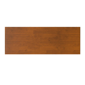 English Elm Draper Solid Wood Flip Top Storage Bench with Tapered Legs for Entryway or Bedroom B136P478331