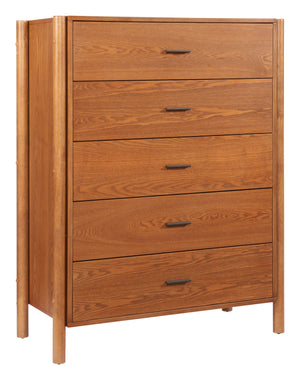 Zuo Modern Beleza Dresser - Premium Rubberwood Construction With Modern Design, Perfect For Stylish Storage Solutions Walnut Rubberwood 110658-zuo-modern