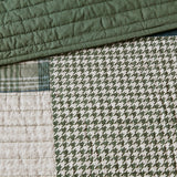 Woolrich Mill Creek Lodge/Cabin Oversized Cotton Quilt Set WR13-3919 Green