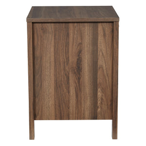 OSP Home Furnishings Stonebrook Nightstand Classic Walnut