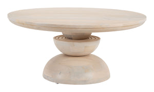 Bilanka Coffee Table Natural 110234 Zuo Modern