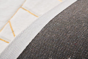 English Elm Luxury Faux Fur Area Rug In White With Gold Accents – Soft, Machine Washable, And Stylish Design B030P233685