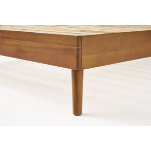 English Elm Christopher Knight Home® - Cohron Solid Wood Platform Bed – Mid-Century Modern Acacia Design, No Box Spring Needed, Easy Assembly 67062.00-Q-P_67062.00-Q-H