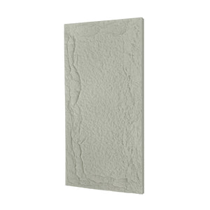 English Elm 3d Faux Stone Pu Wainscoting Panels Lightweight Waterproof Interior Accent Wall Set Light Gray W347P478067