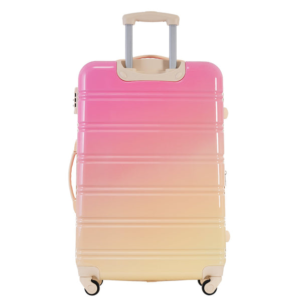 English Elm Hardshell Polycarbonate 3 Piece Luggage Set Gradient Spinner Wheels Tsa Lock Travel N732P184448X
