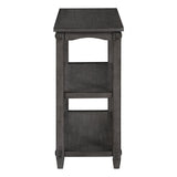 OSP Home Furnishings Lane Console Table Slate Grey