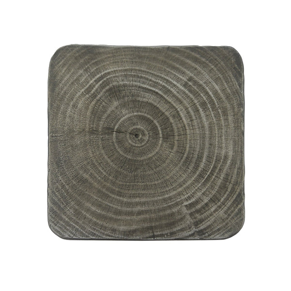 English Elm Christopher Knight Home® - Outdoor Twist Shape Accent Table | Modern Lightweight Concrete Design For Patio & Garden Use N770P291498G