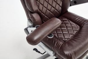 English Elm 500lbs Heavy Duty Executive Chair Wide Spring Seat Ergonomic High Back Home Office W5201P419026