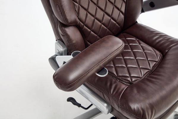 English Elm 500lbs Heavy Duty Executive Chair Wide Spring Seat Ergonomic High Back Home Office W5201P419026