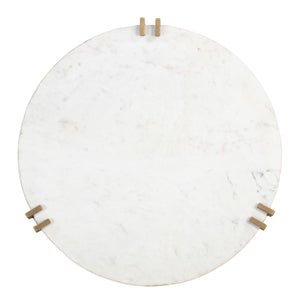 Zuo Modern Rench Coffee Table - Elegant White Marble Top & Sturdy Iron Frame For Modern Living Spaces White Natural Marble,Iron 110594-zuo-modern