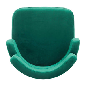 English Elm Christopher Knight Home® - 26" 26" Counter Height Bar Stools Set of 2 Green 180° Swivel Upholstered Bucket Seats with Gold Legs for Kitchen Island Cafe Pub Comfort Durability 26" N762P271582F