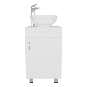 English Elm Colville Floating Wall Mount Vanity Cabinet Matte Finish Modern Bathroom Storage B092P439904