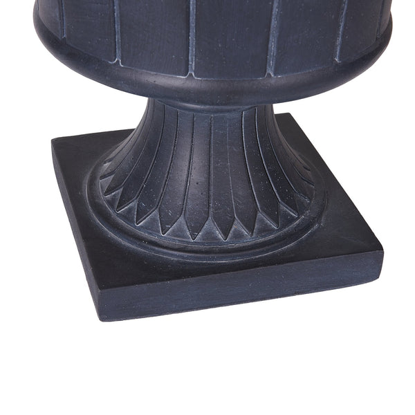 English Elm Classic Handcrafted Outdoor Planter Fiberglass Mgo Square Base Weather Resistant N772P427679A