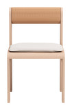 Island Dining Chair - Set of 2 White 704043 Zuo Modern