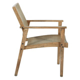 OSP Home Furnishings Lavine Cane Armchair Rustic Natural