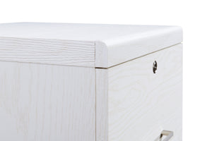 OSP Home Furnishings Alpine Vertical File White