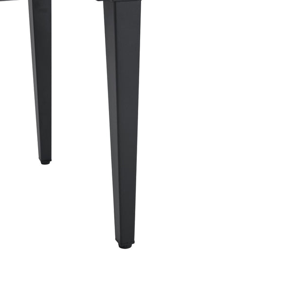 English Elm Table And Chair Set - Modern White Grain Dining Table With Built-In Storage & 8 Ergonomic Pu Chairs W1151S04271-GIGA