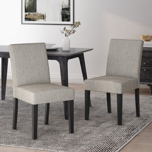 Christopher Knight Home® - Noble House - Kuna Contemporary Upholstered Dining Chair - Set of 2