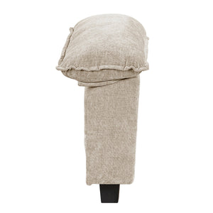 English Elm Modern 6-Piece Modular Sectional Sofa Set In Plush Taupe Chenille - Stylish Comfort For Living Rooms B011S01812