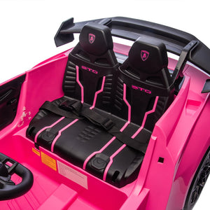 English Elm Lamborghini Huracan Sto 24v Kids Ride on Drift Car with Led Lights and Remote W1578P210770